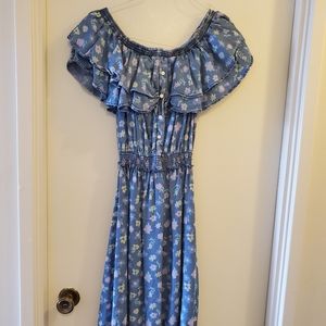 Simon's long Jean dress